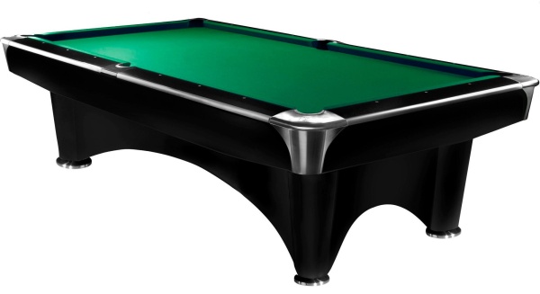 Бильярдный стол для пула "Dynamic III" 8 ф (матово-черный)