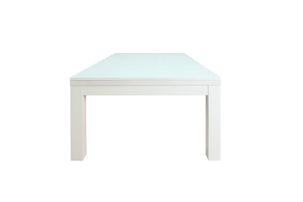 Бильярдный стол для пула "Penelope" 8 ф (белый, со столешницей)