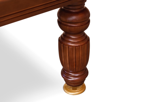 Бильярдный стол для русской пирамиды "Устюг" (10 футов, сланец 25мм, борт ясень)