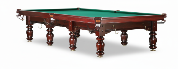 Бильярдный стол для русской пирамиды "Classic II" (12 футов, массив ольхи, борт ясень (махагон)