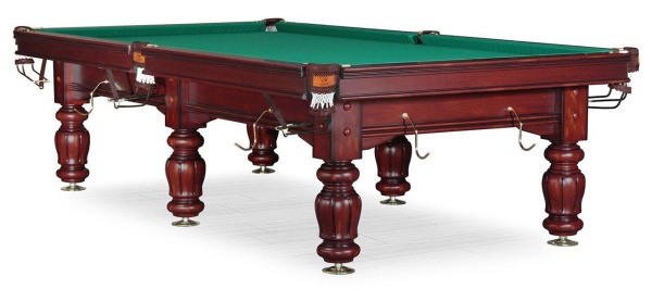 Стол / пирамида "Classic II" 10 ф массив ольхи, борта ясень (махагон)