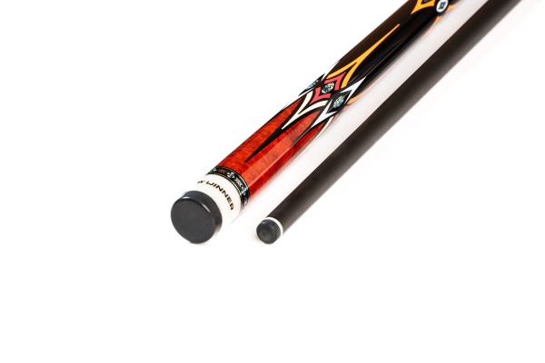 Кий / пирамида 2-pc "Winner Carbon 018" (черно-коричневый)