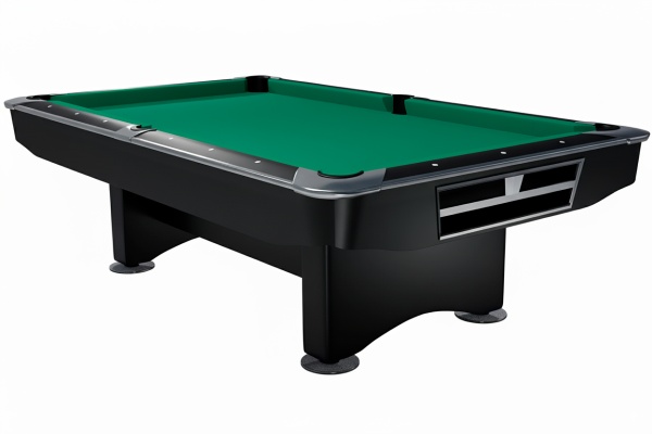 Бильярдный стол для пула "Competition II" 9 ф (матово-чёрный) в комплекте, аксессуары + сукно