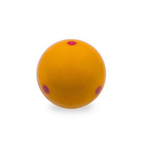 Бильярдный биток для русской пирамиды Cosmos Billiards "Diamond Ultra C" 68 мм (желтый)